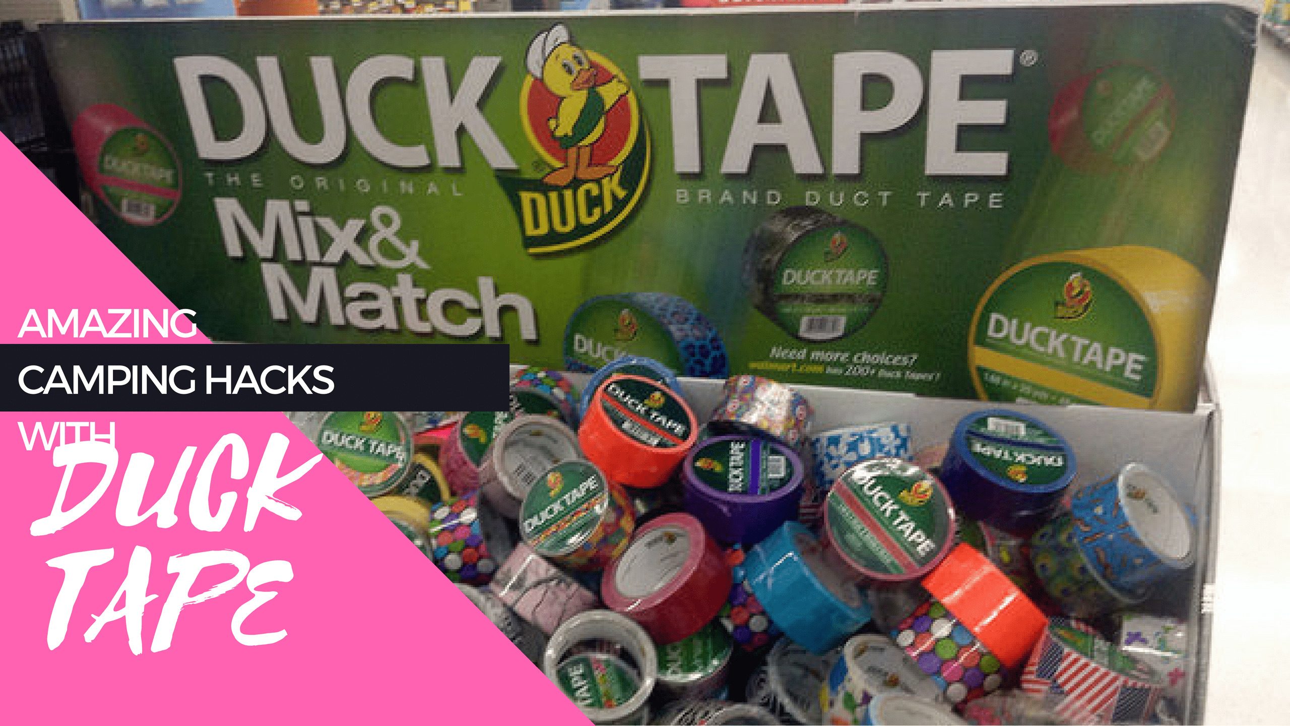 Amazing Camping Hacks with Duct Tape – An Essential Tool